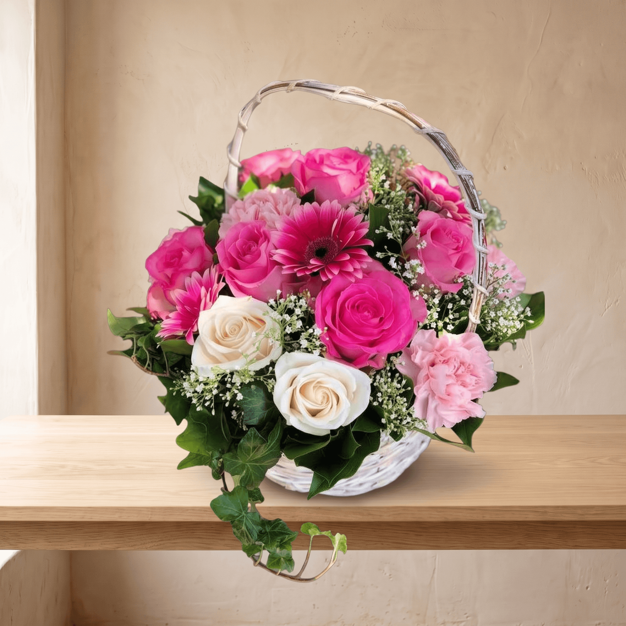 Pretty in Pink Basket